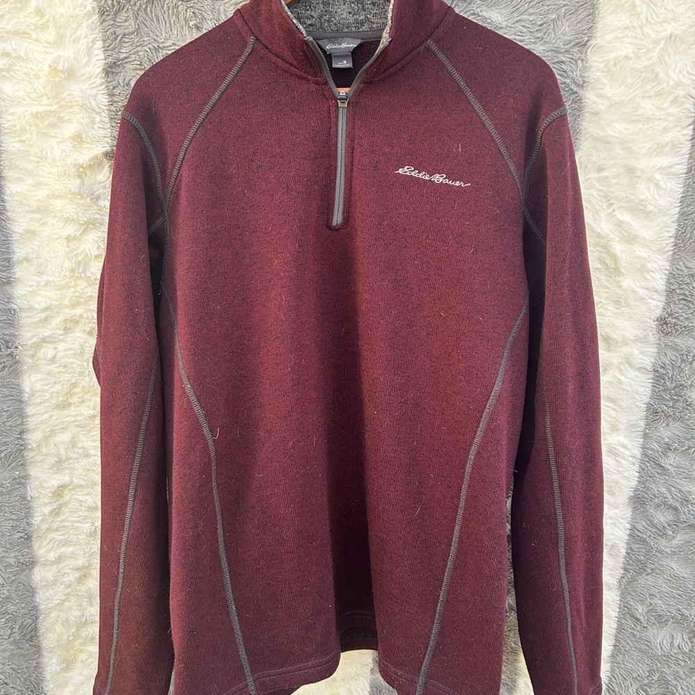 Eddie Bauer Quarter-Zip Sweater